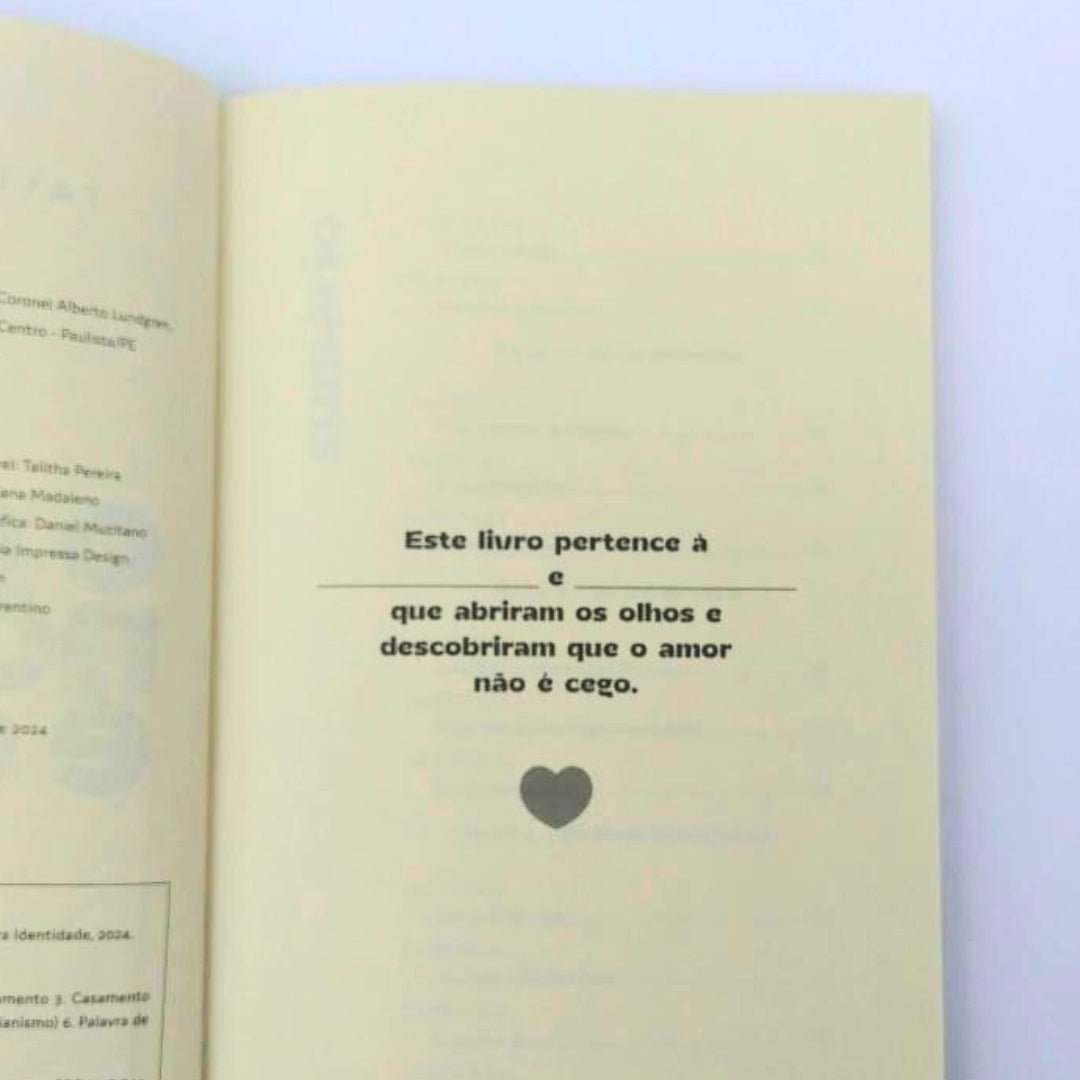O Amor Não É Cego - Talitha Pereira