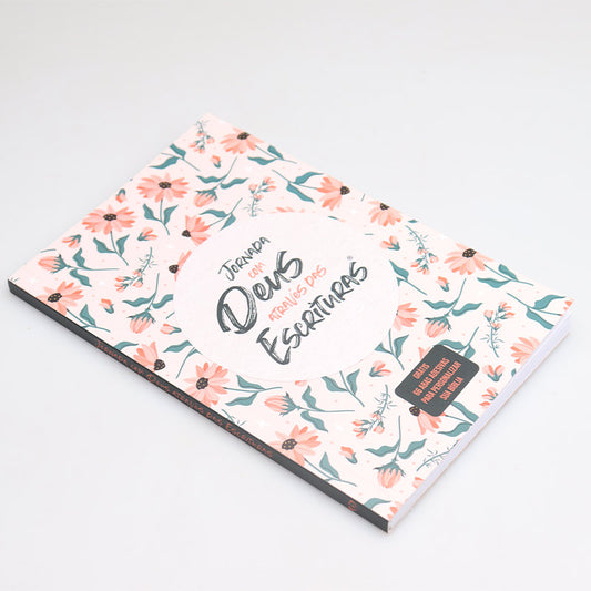 Abas Adesivas Para Bíblia | Jornada Com Deus Através Das Escrituras | Lettering