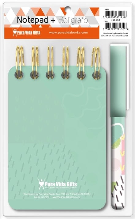 Deléitate en el Señor - Notepad y Bolígrafo