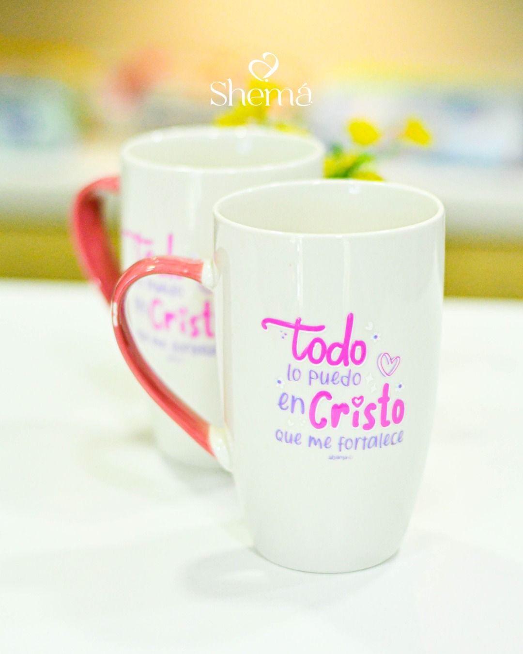 Taza | Todo lo puedo en Cristo que me fortalece" | Filipenses 4:13