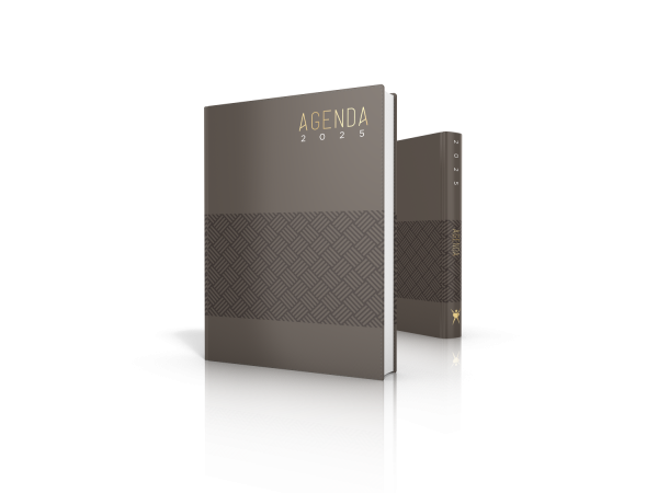 2025 Agenda Marrón | Piel especial