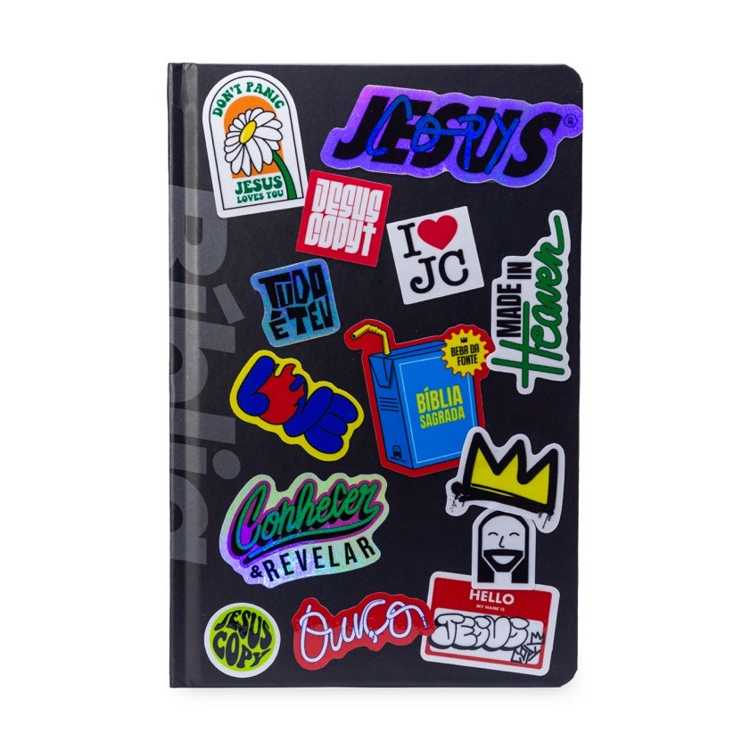 Bíblia Sticker 2.0 Preta - NVI