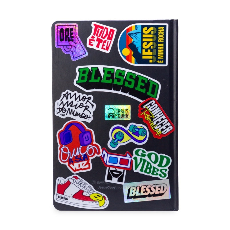 Bíblia Sticker 2.0 Preta - NVI