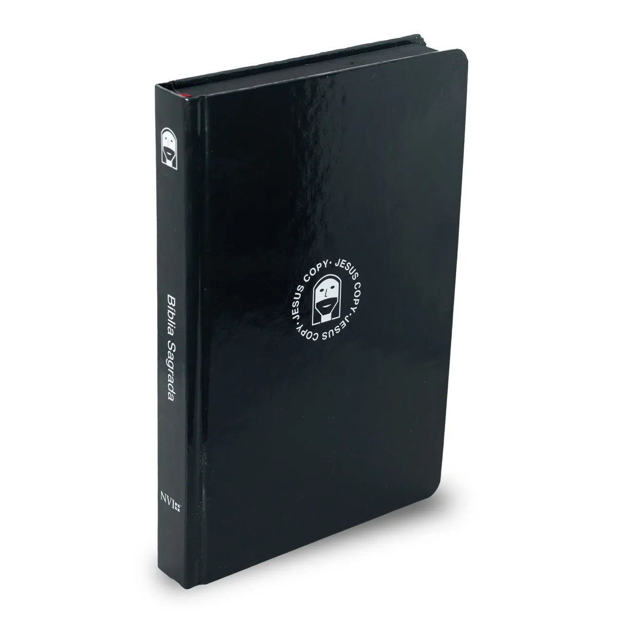 Bíblia Sticker Preta | NVI | Capa Dura | Adesivos Personalizados
