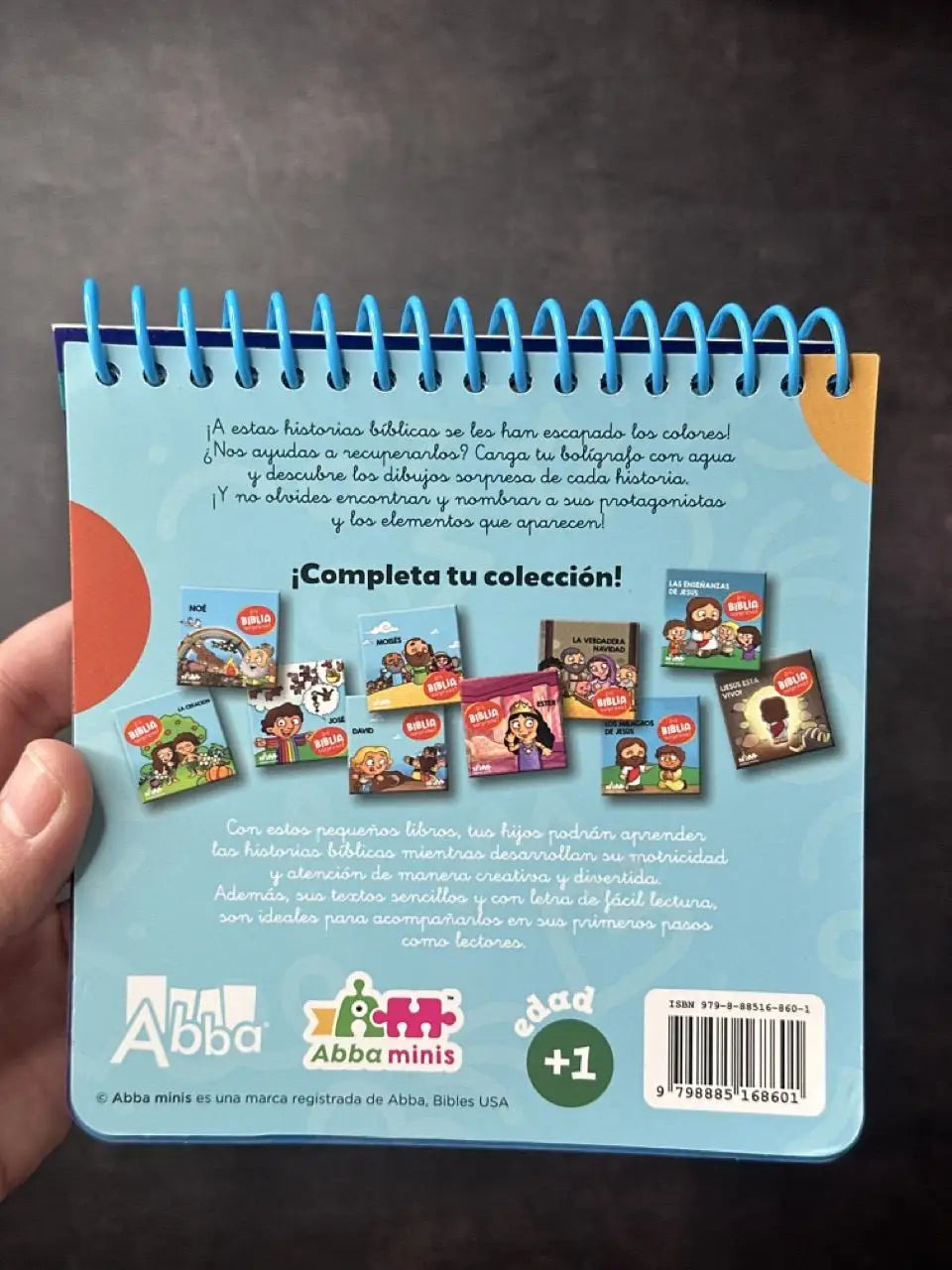 David | Libro para pintar con agua