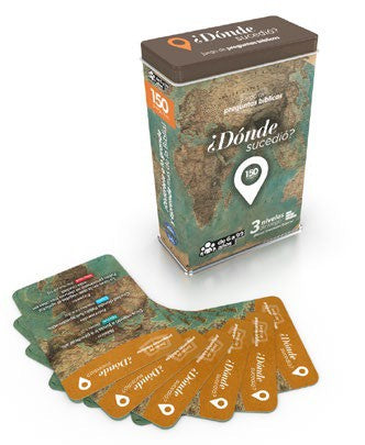 Juego de Cartas Bíblicas - ¿Dónde Sucedió?