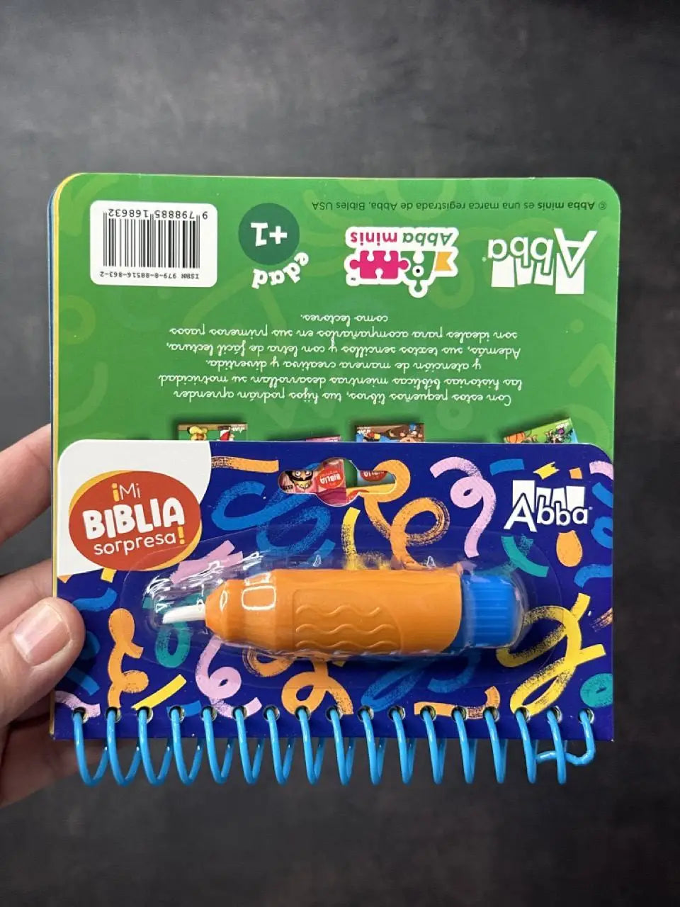 Los milagros de Jesús | Libro para pintar con agua