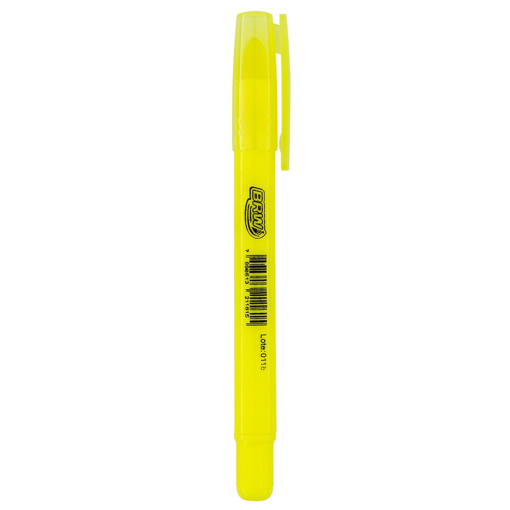 Marcador BRW Fluorescente Amarillo en Gel