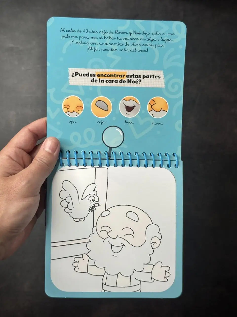 Noé | Libro para pintar con agua.