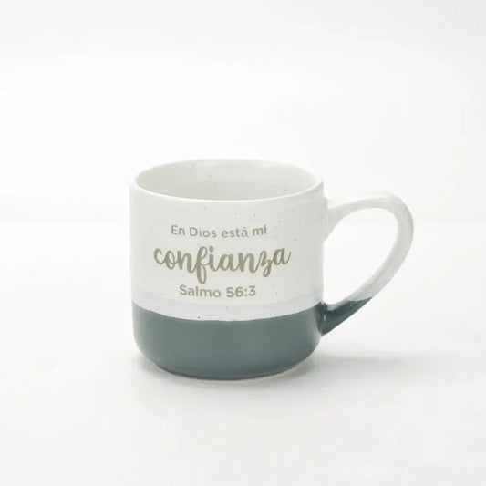 Taza Colección Acuarela | “En Dios está mi confianza”