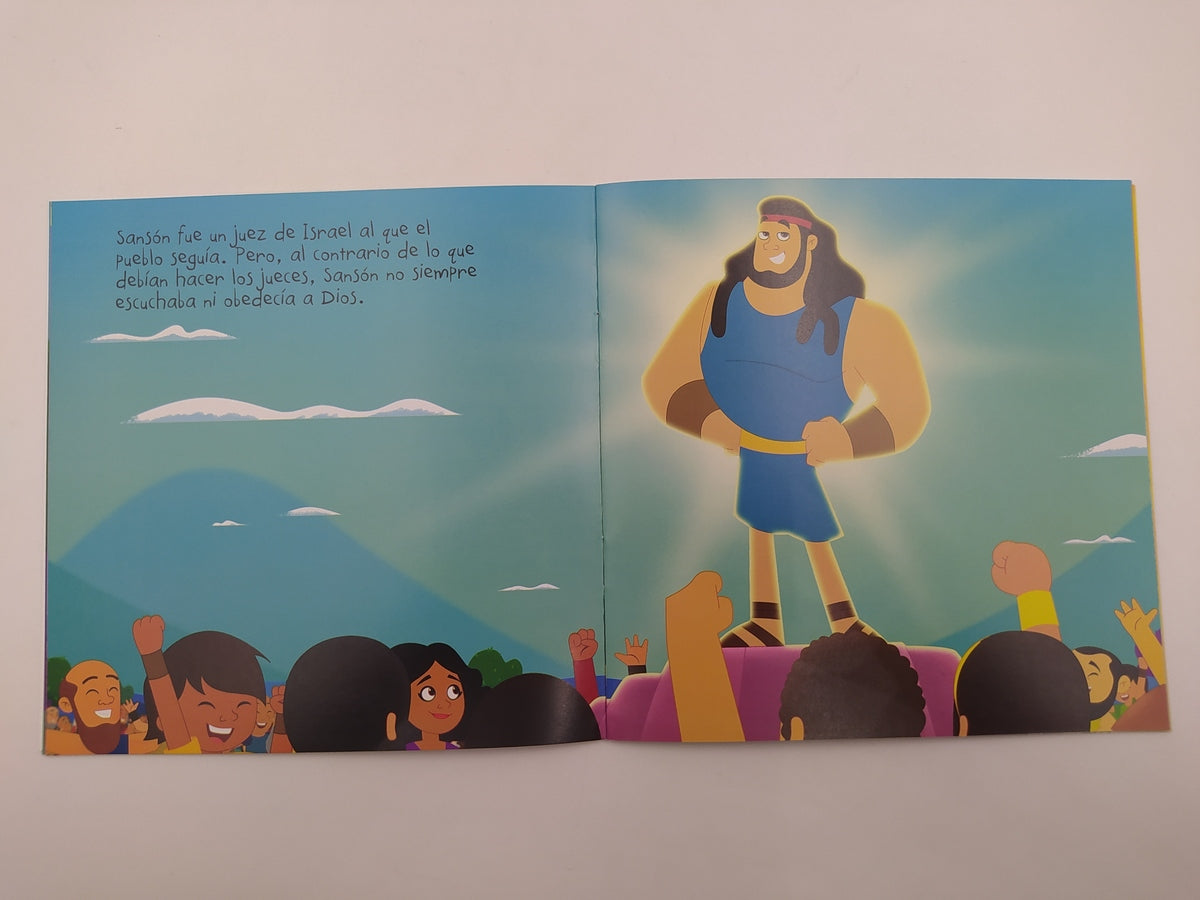 Sansón, un hombre fuerte | Colección Grandes Historias para pequeños lectores