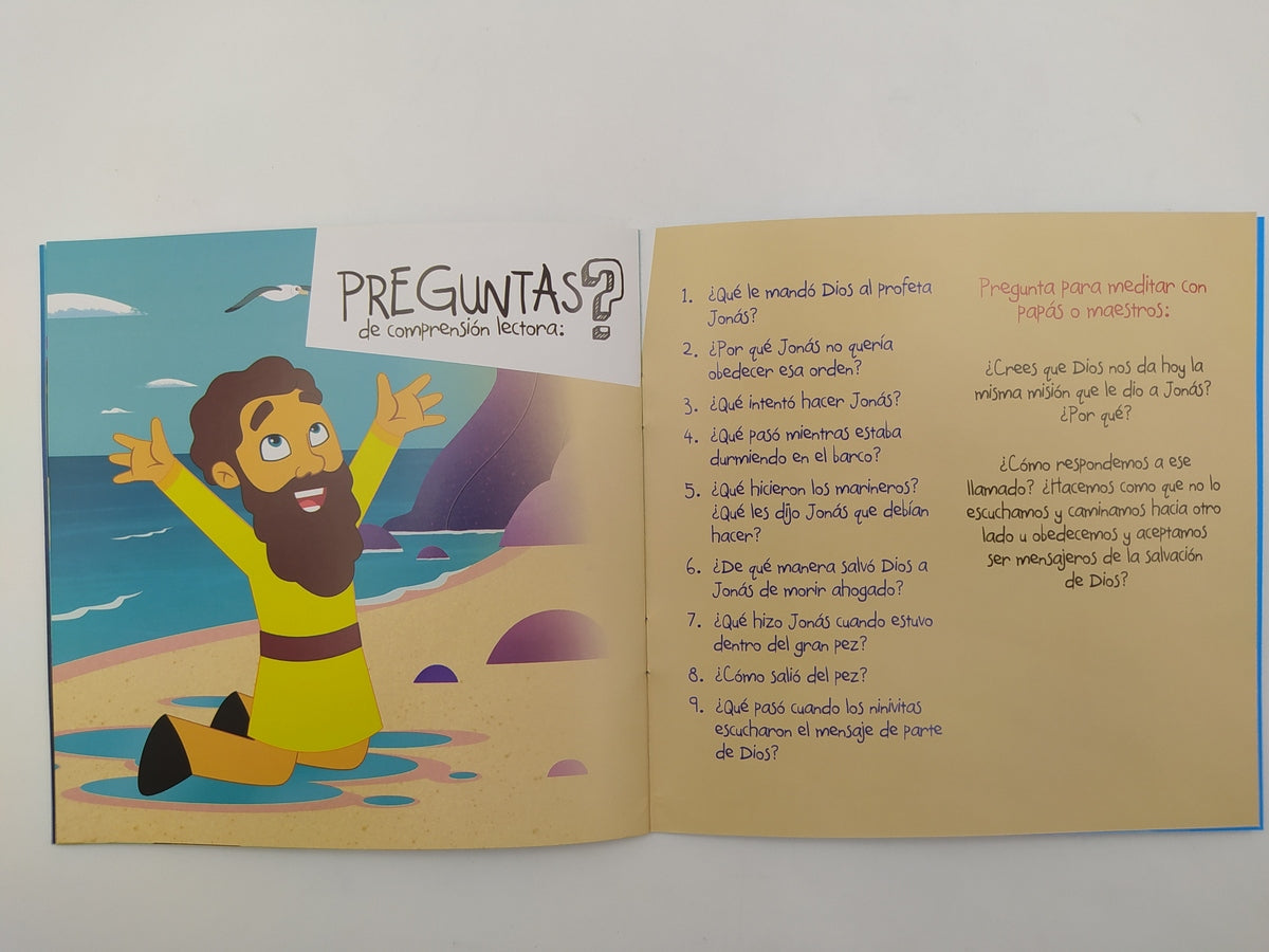 Jonás y el gran pez | Colección Grandes Historias para pequeños lectores