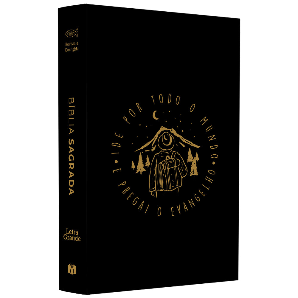 Bíblia Sagrada Ide | ARC | Letra Maior | Harpa e Corinhos | Capa Dura