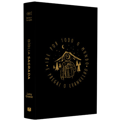 Bíblia Sagrada Ide | ARC | Letra Maior | Harpa e Corinhos | Capa Dura