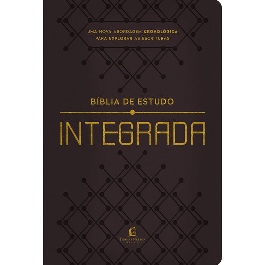 Bíblia de Estudo NVI Integrada | Capa Flexível Marrom