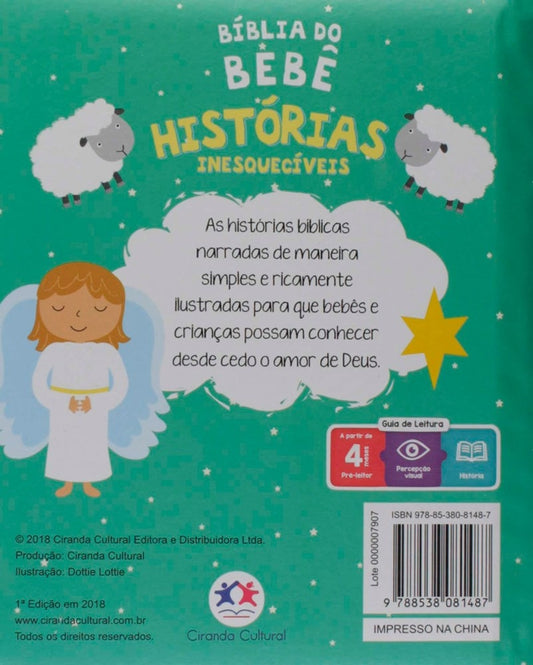 Bíblia do Bebê| Historias Inesquecíveis | Ciranda Cultural