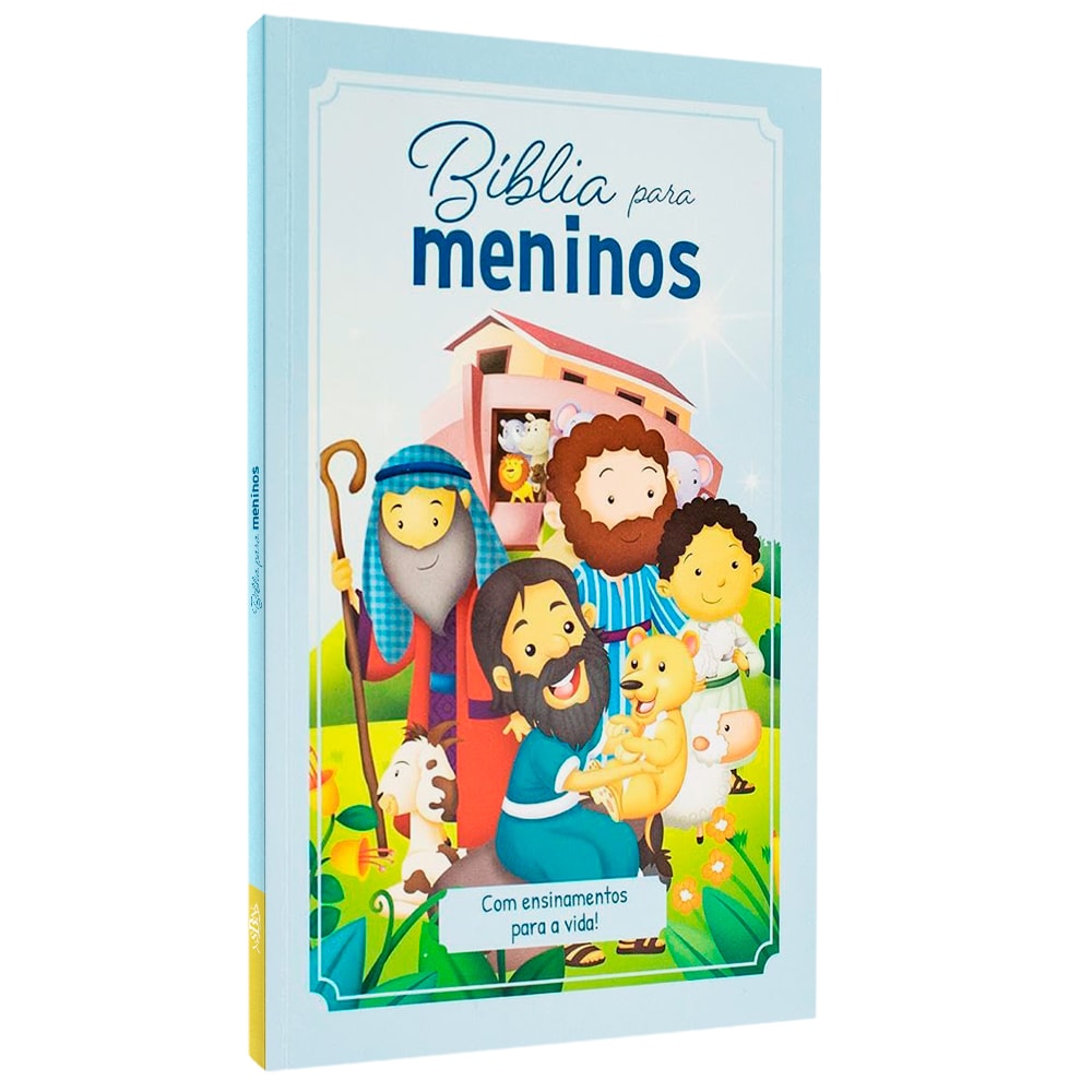 Palavras de Vida | Bíblia para Meninos | Com Ensinamentos Para a Vida | 3 Anos