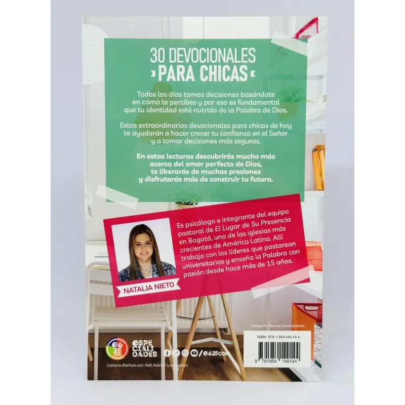 30 devocionales para chicas | Natalia Nieto – Identidad, fe y confianza para adolescentes