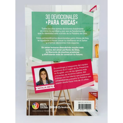 30 devocionales para chicas | Natalia Nieto – Identidad, fe y confianza para adolescentes