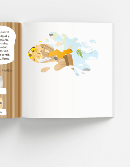 La casa flotante de Noé | Libro para pintar con agua