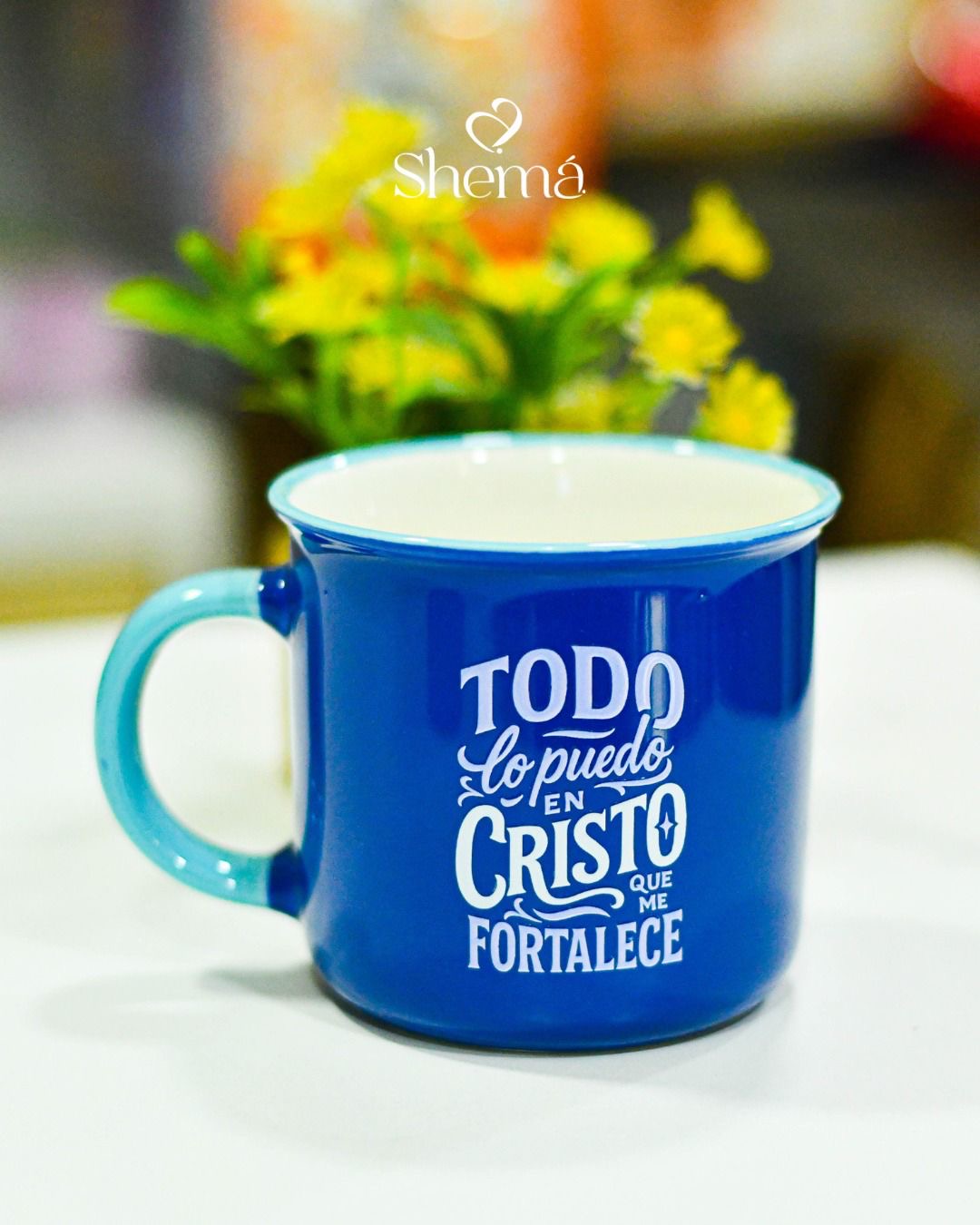 Taza  | Todo lo puedo en Cristo que me fortalece | Filipenses 4:13
