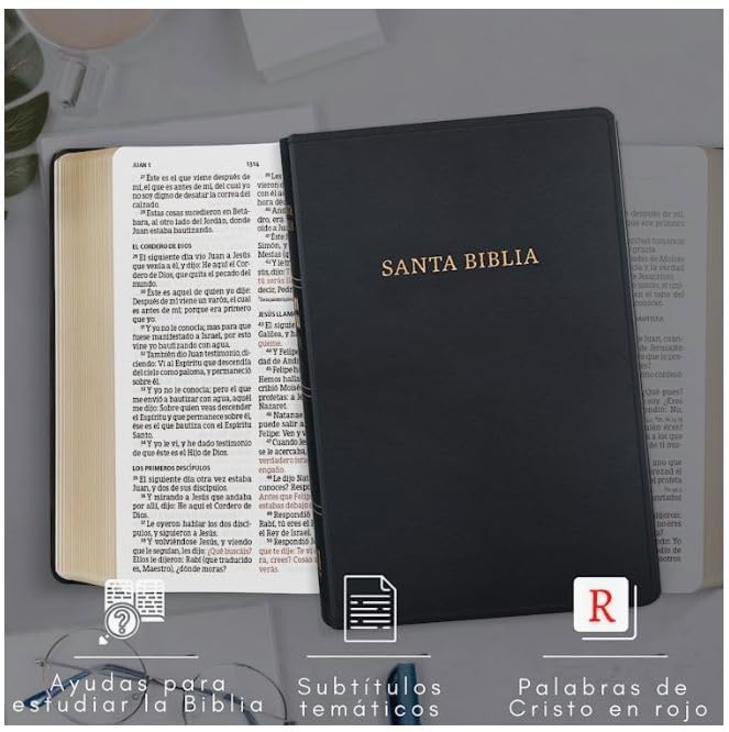 Biblia Sagrada | NVI | Tapa dura negra | Español