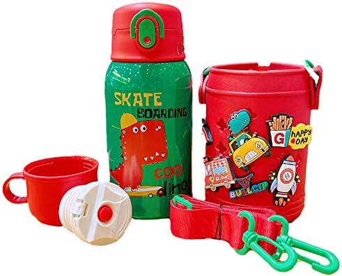 Botella Térmica Infantil Dinosaurio | Acero inoxidable 316 | 500 ml