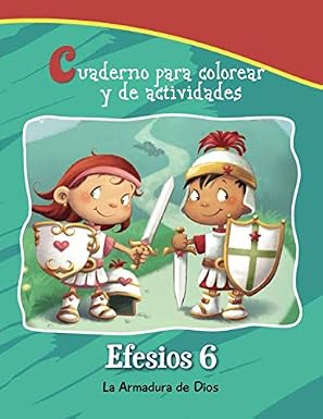 Efesios 6 | La Armadura de Dios | Cuaderno para colorear y actividades