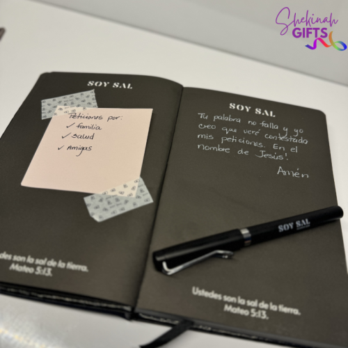 Libreta Soy Luz | Kit con bolígrafo y washi tape