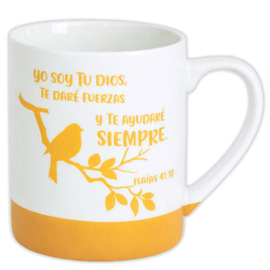 Taza Gracia Sobre Gracia | “Yo soy tu Dios” | Isaías 41:10