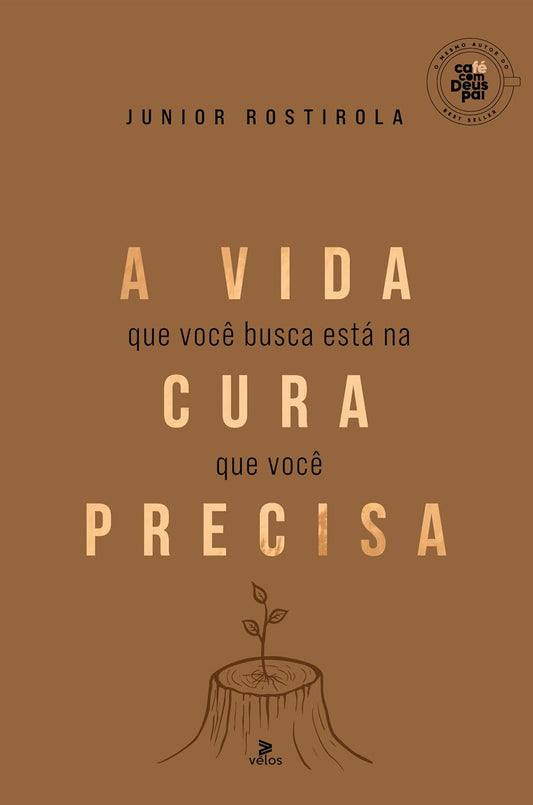 A vida que você busca está na cura que você precisa | Júnior Rostirola | Reflexões bíblicas | Capa dura