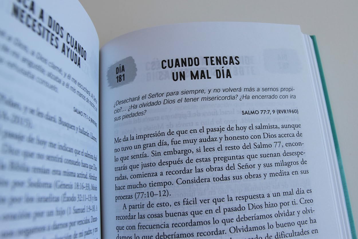 Devocionales diarios de los salmos | 365 reflexiones para todos los días