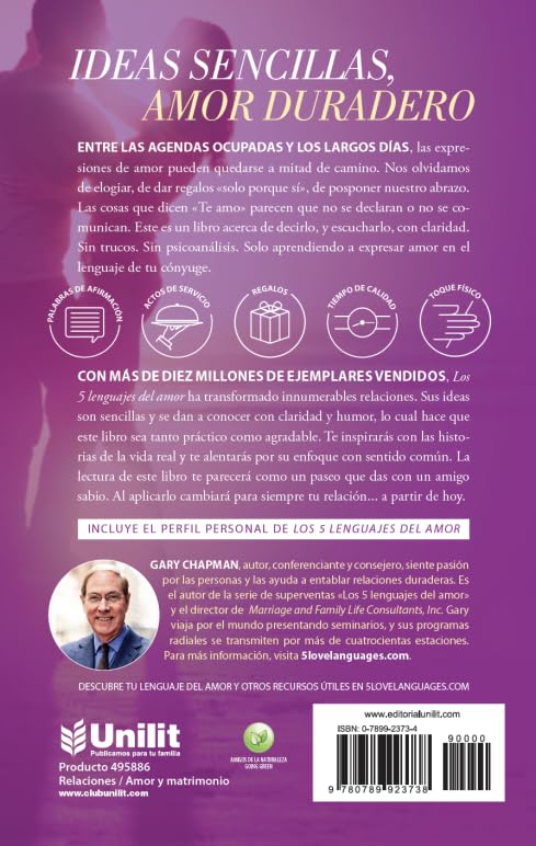Los 5 lenguajes del amor | Gary Chapman | Edición revisada | Serie Favoritos | Tapa blanda