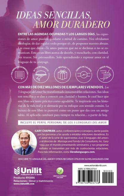 Los 5 lenguajes del amor | Gary Chapman | Edición revisada | Serie Favoritos | Tapa blanda