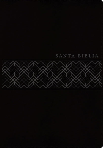 Santa Biblia | NTV | Edición manual | Letra gigante | SentiPiel negra | Letra roja