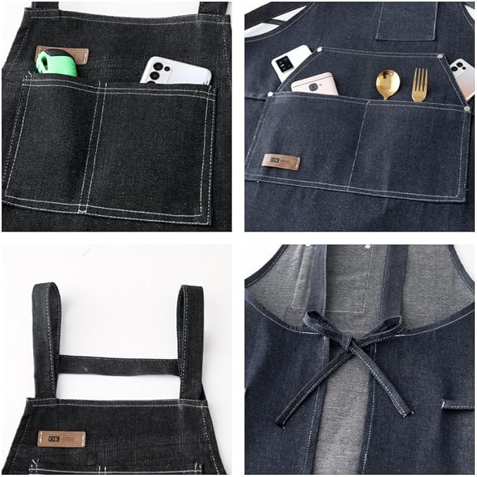 Delantal jeans | masculino