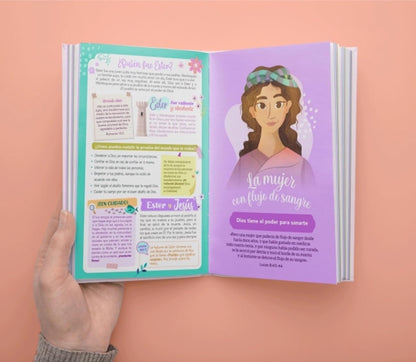 Biblia de Promesas para Niñas | NTV | Tapa dura | Historias bíblicas