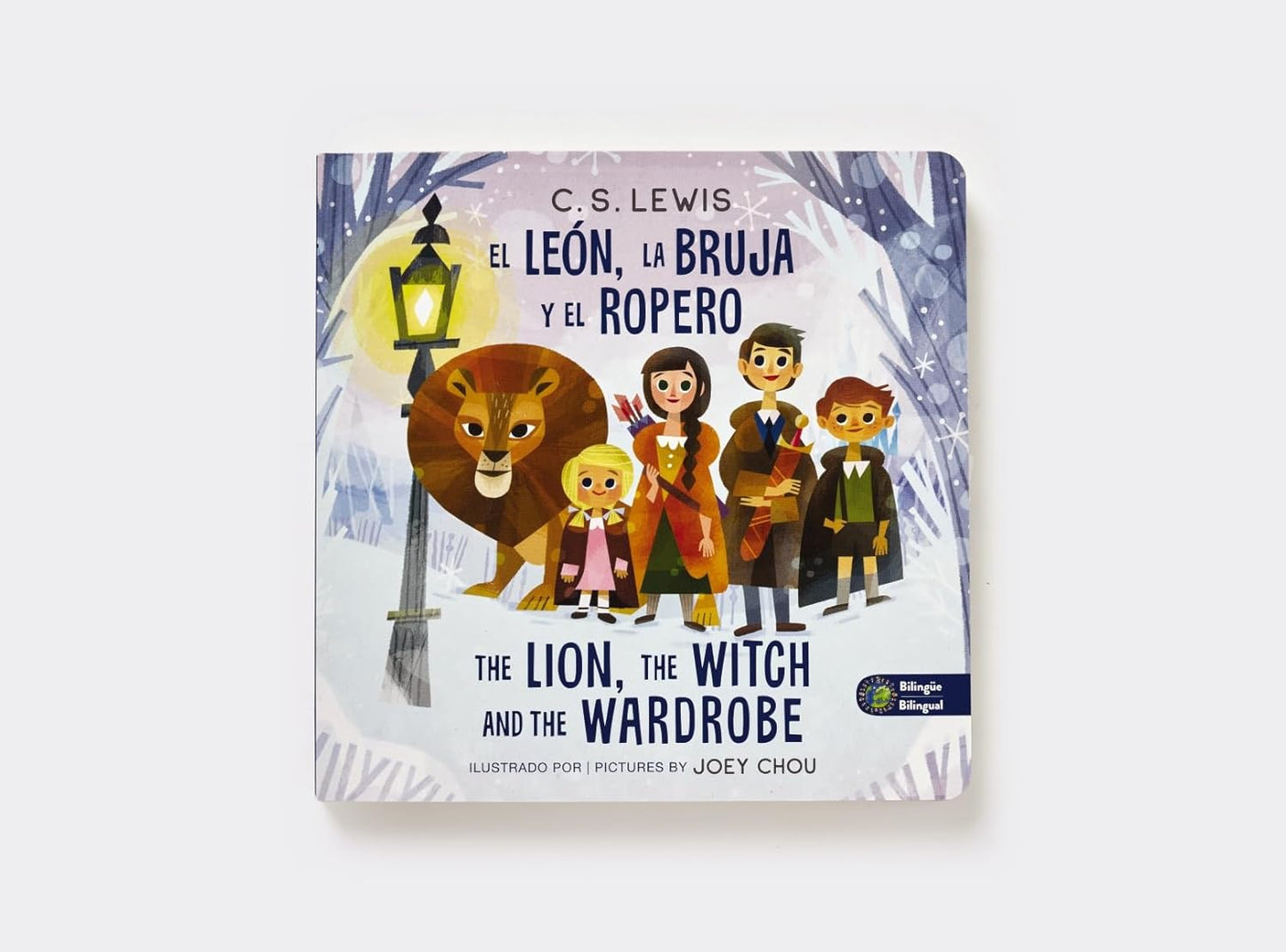 El león, la bruja y el ropero | Bilingüe inglés-español | Libro de cartón | Las Crónicas de Narnia | C. S. Lewis