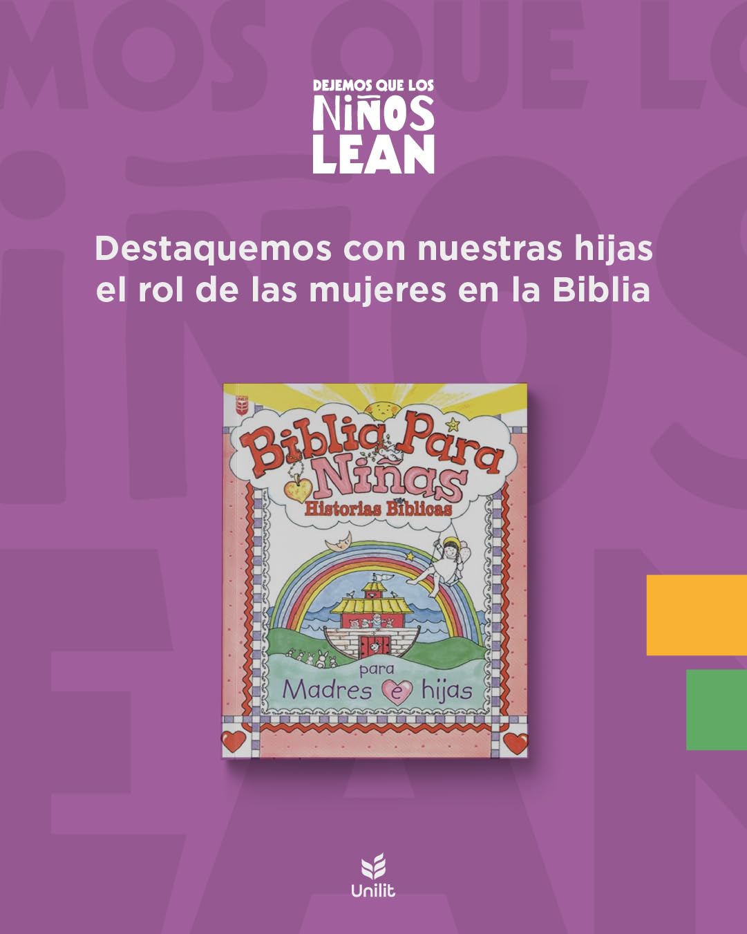 Biblia para niñas: Historias bíblicas para madres e hijas