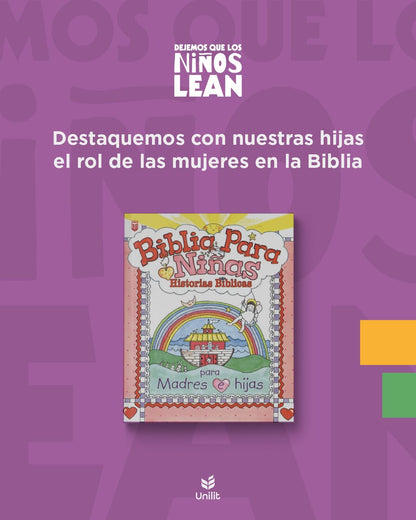 Biblia para niñas: Historias bíblicas para madres e hijas
