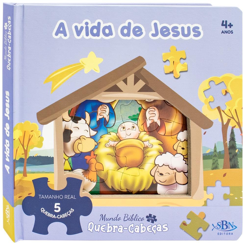 A Vida de Jesus | Mundo Bíblico em Quebra-Cabeça