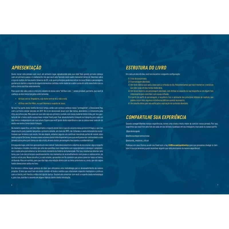 Devocional 40 Dias com a Liga da Justiça