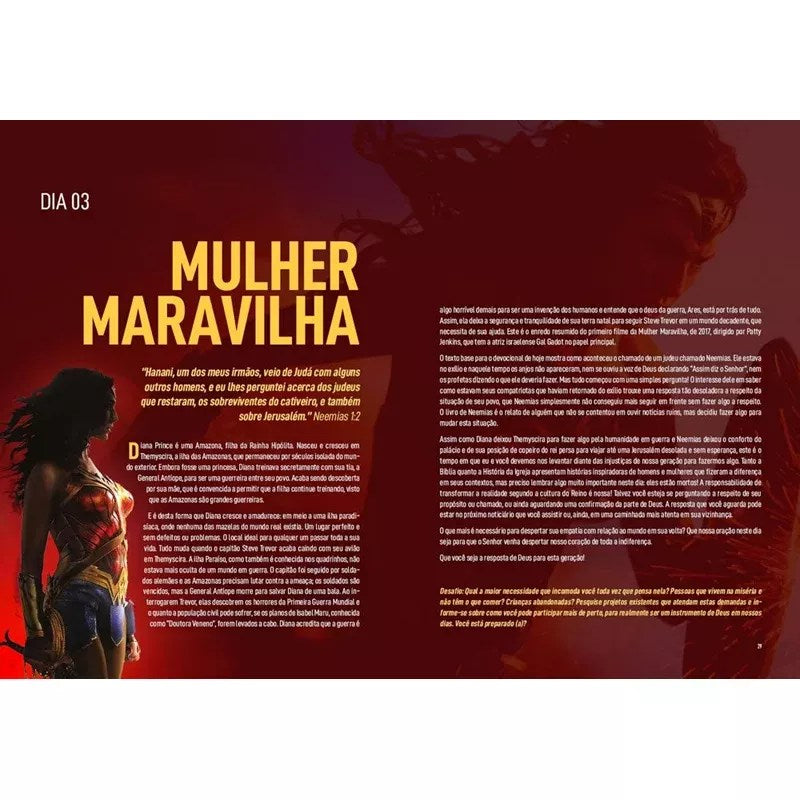 Devocional 40 Dias com a Liga da Justiça