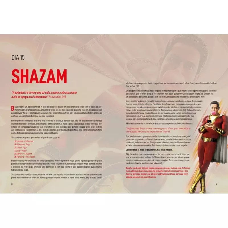 Devocional 40 Dias com a Liga da Justiça