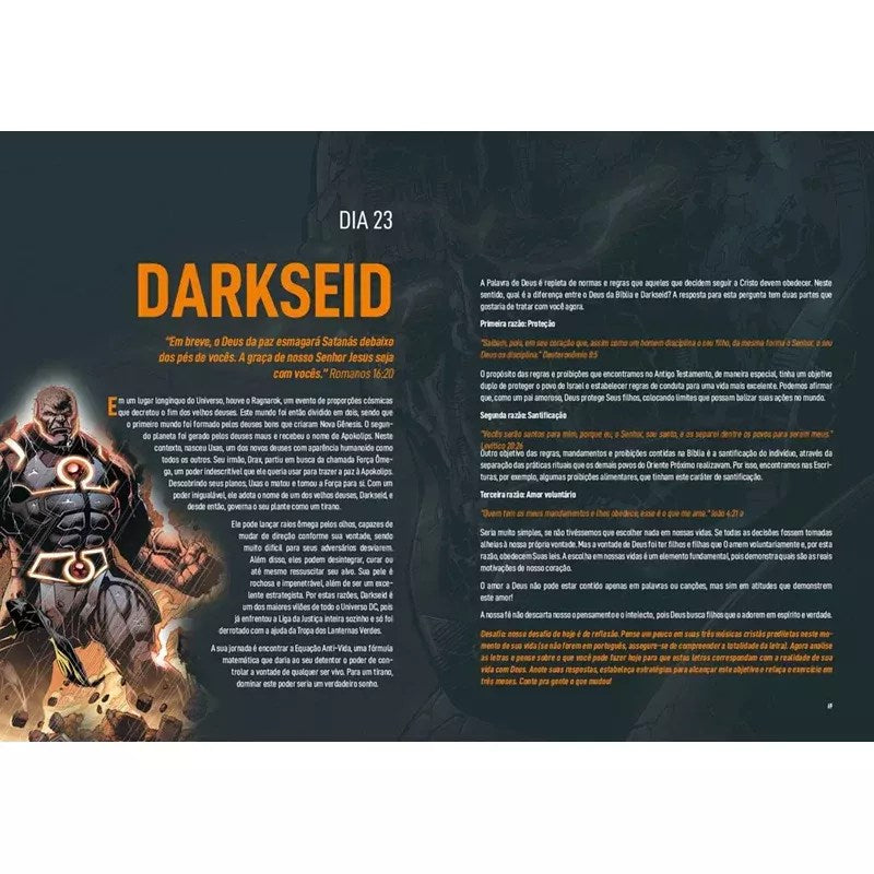 Devocional 40 Dias com a Liga da Justiça