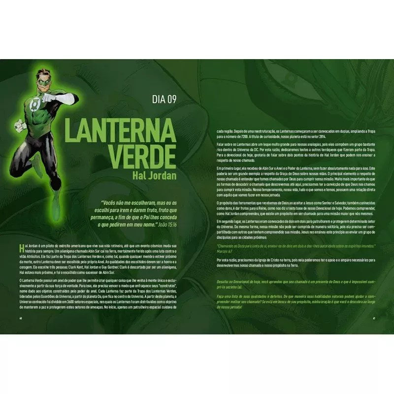 Devocional 40 Dias com a Liga da Justiça