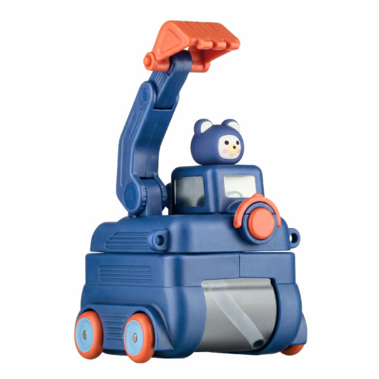 Botella de agua infantil | Excavadora azul