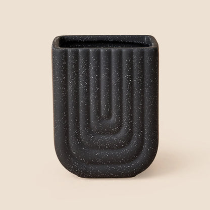 Set de Baño | Cerámica | 3 piezas | Negro