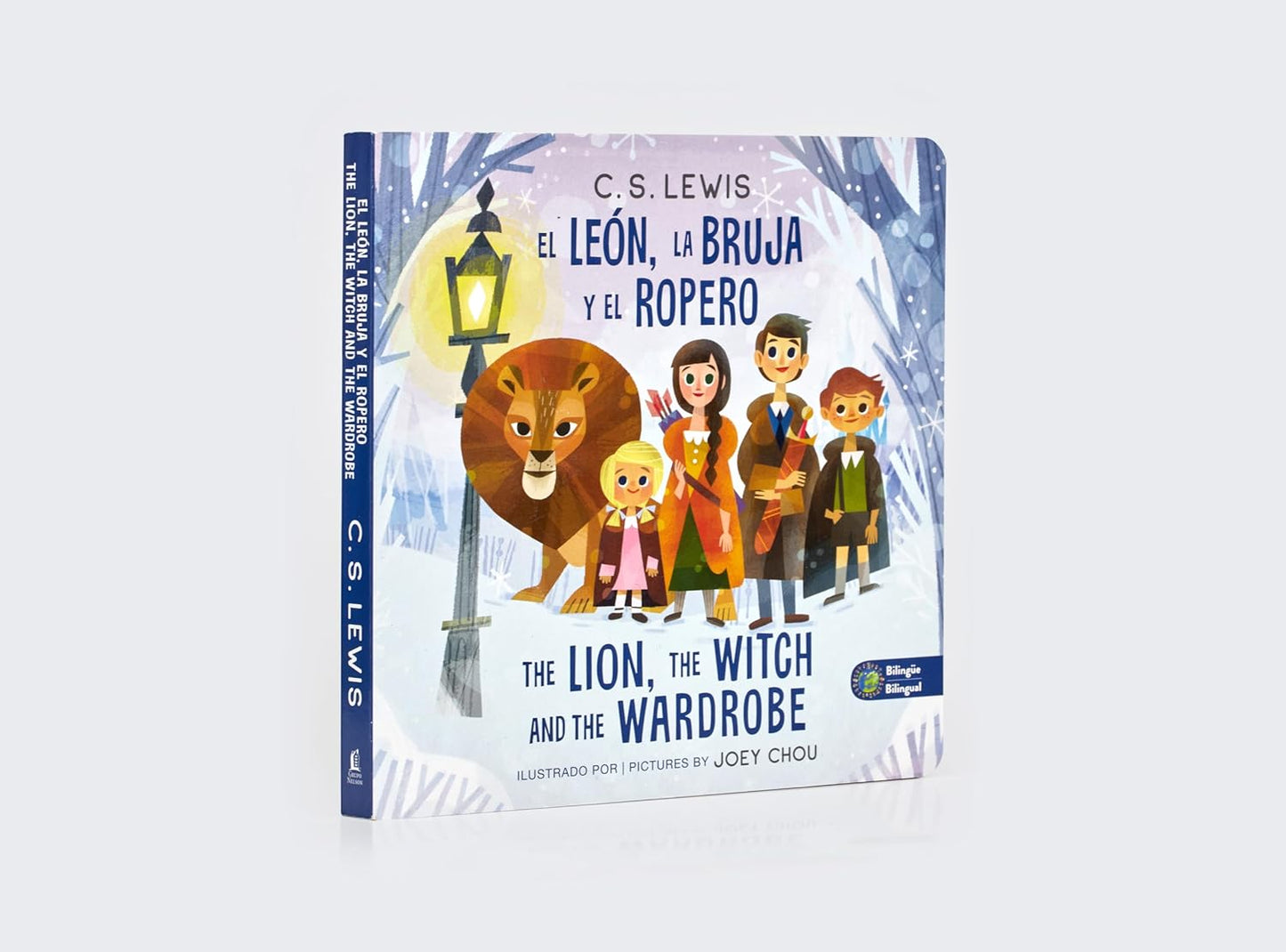 El león, la bruja y el ropero | Bilingüe inglés-español | Libro de cartón | Las Crónicas de Narnia | C. S. Lewis