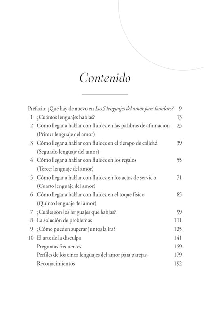 Los 5 lenguajes del amor para hombres (Revisado)